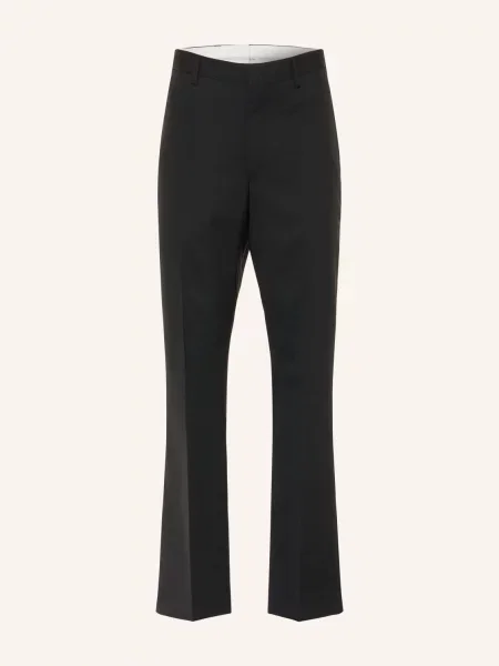 Baldessarini Spodnie Garniturowe O Kroju Regular Fit schwarz czarne