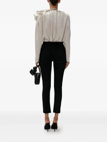 Bluzka z falbankami Magda Butrym z falbankami biała