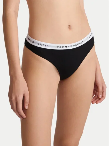 Tommy Hilfiger Tanga fekete
