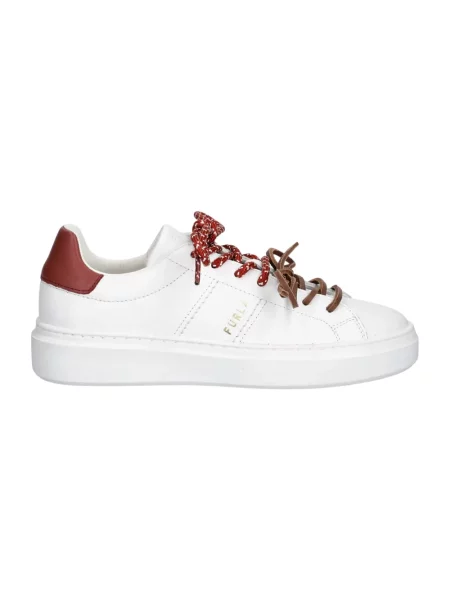 Sneakersy Furla skórzane białe