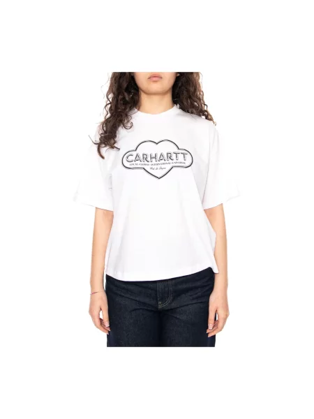 Carhartt WIP W S/S Cloud Heart T-Shirt T-shirt biała