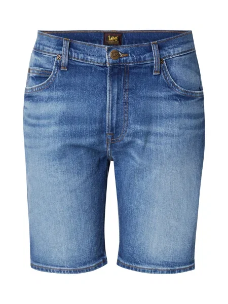 Lee Pantaloni scurți de blugi Rider albastru