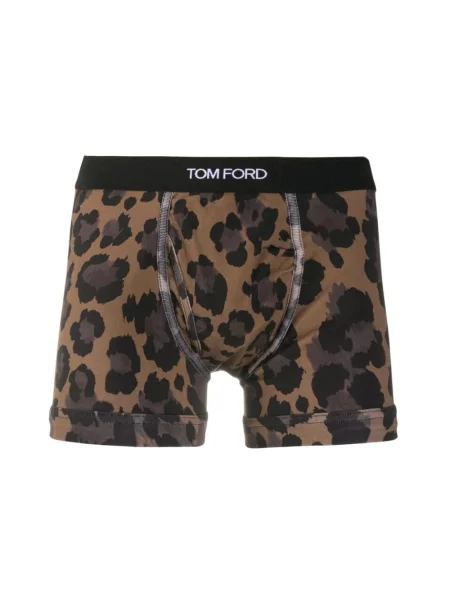 Bokserki Tom Ford brązowe