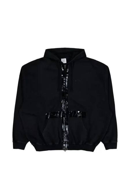 Hanorac cu glugă Vetements negru