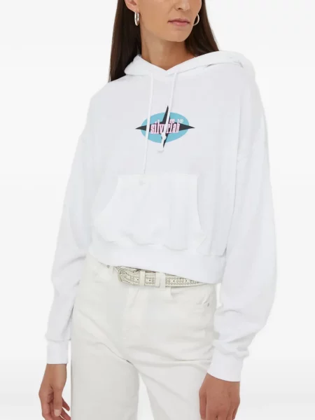 Top Levi's® din piele de căprioară cu model floral cu imagine albastru