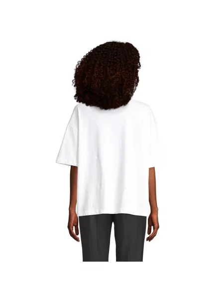 Koszulka Boxy Oversized T-shirt biała