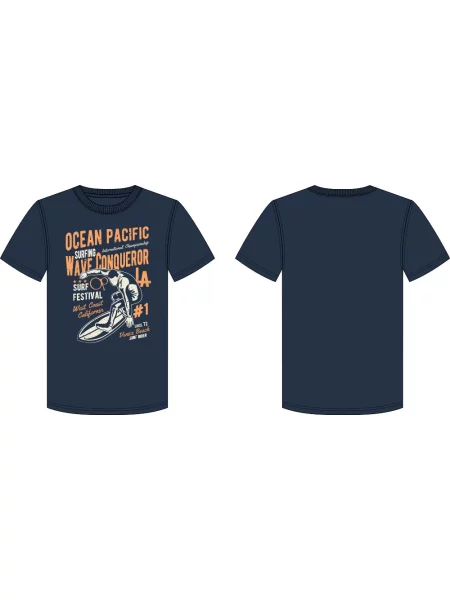 Tricou Ocean Pacific albastru