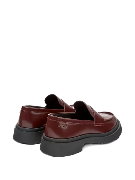 Kožené loafers Camper červené