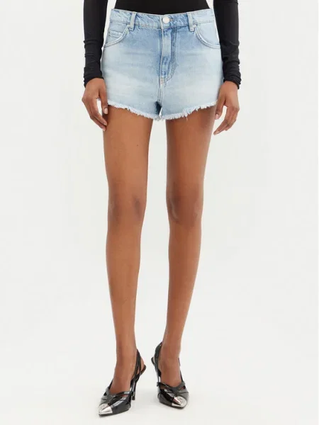 PINKO Pantaloni scurți de blugi Serengeti albastru
