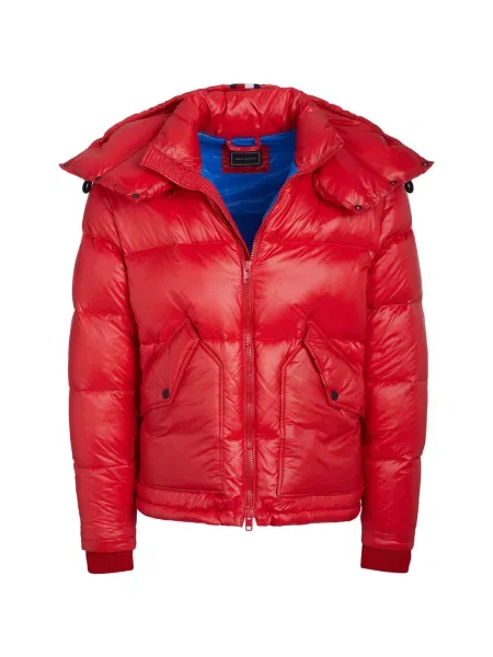 Bunda Tommy Hilfiger červená