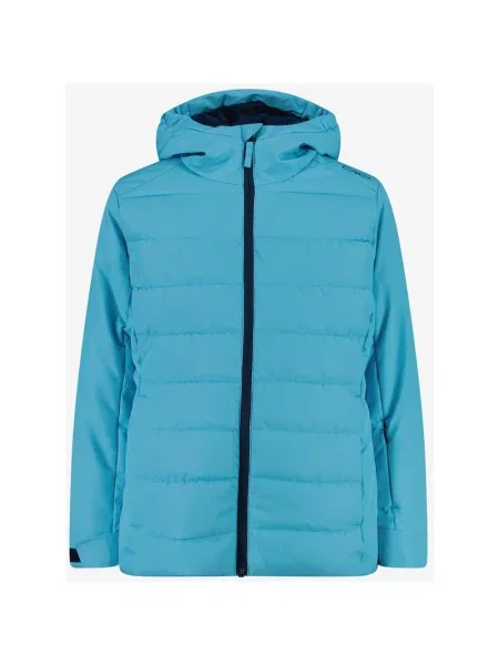 Kurtka dziewczęca z kapturem CMP Ski Waterproof błękitna 6 niebieska
