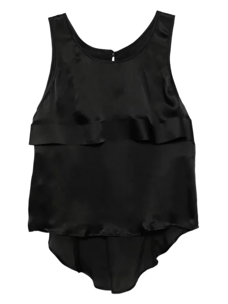 Bluză Undercover de mătase negru