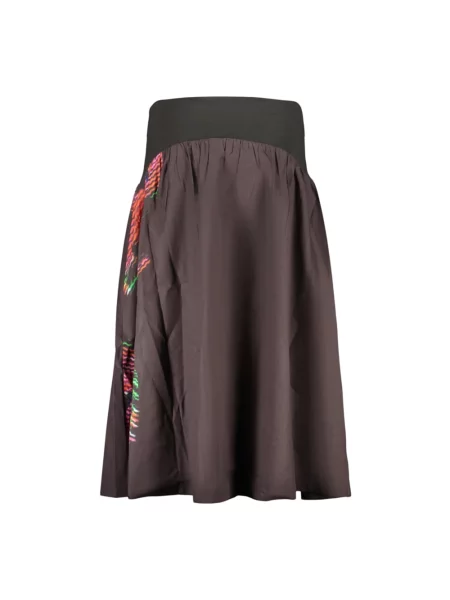 Spódnica maxi Desigual do kolan czarna