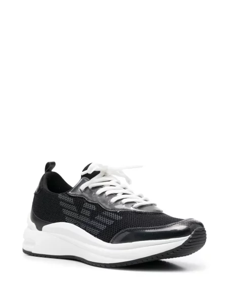Skaidrios sportbačiai Emporio Armani juoda
