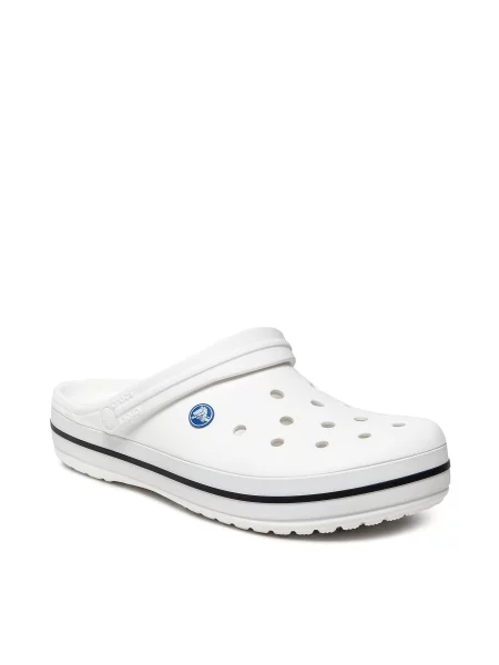 Šlepetės Crocs Crocband White balta