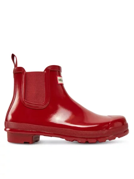 Резиновые сапоги Hunter красные