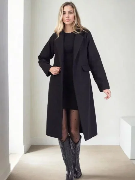 Płaszcz Dewberry czarny