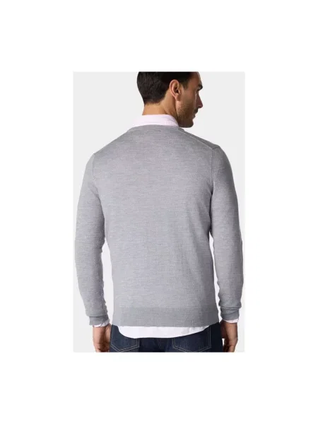 Sweter Brooks Brothers wełniany szary