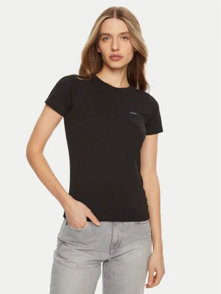 Тениска Guess Jeans черно
