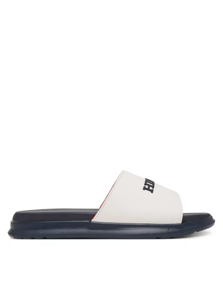 Tommy Hilfiger Papucs Dual Density Hilfiger Pool Slide fehér