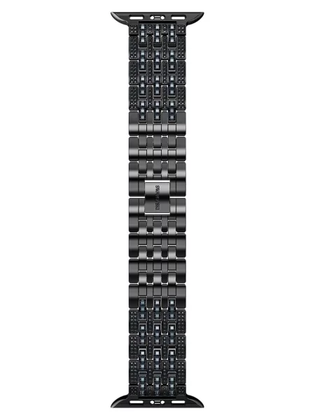 Swarovski curea pentru apple watch SPARKLING PRINCESS negru