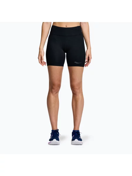 Spodenki do biegania Saucony Fortify 6" black czarne