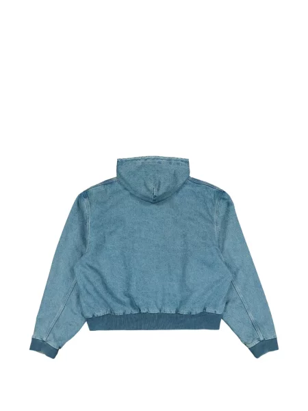 Hanorac cu glugă Vetements albastru