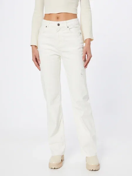 Misspap Jeans Distressed ecru