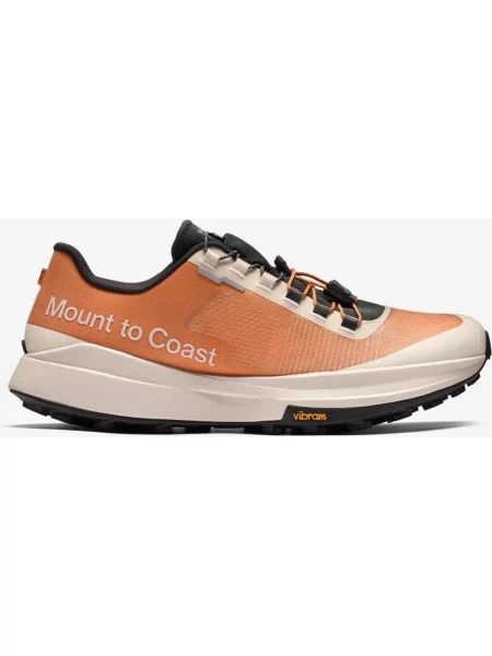 Buty do biegania Mount to Coast T1 pomarańczowy jasny różowy