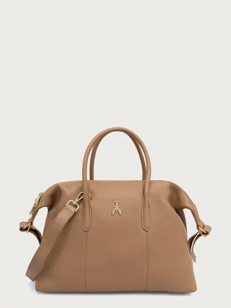 Rucsac Patrizia Pepe din piele maro