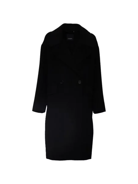 Palton 's Max Mara cu două rânduri de nasturi negru
