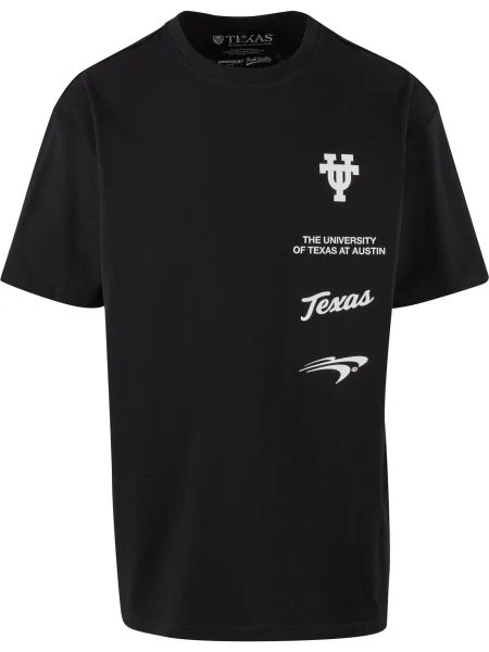 MT Upscale Tricou Texas Longhorns maro coniac / negru alb