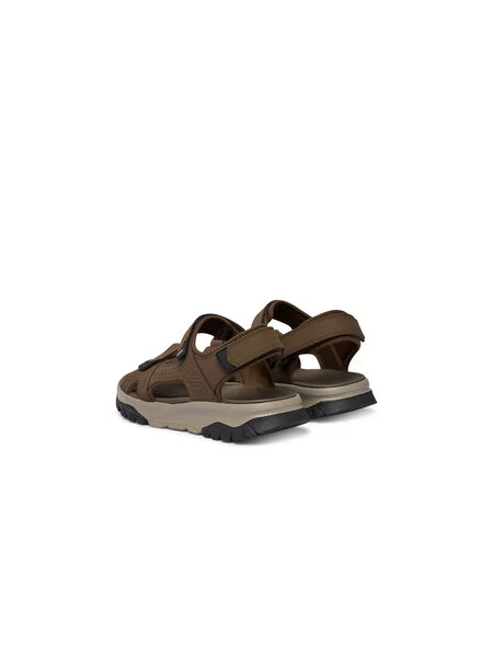 Sandály Skechers hnědé