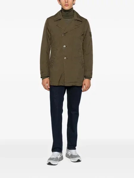 Palton Stone Island cu strasuri verde
