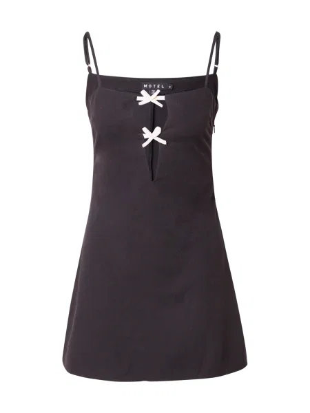 Motel Rochie Asinel crem negru