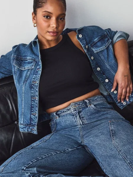 Next Geacă de primăvară-toamnă închis albastru