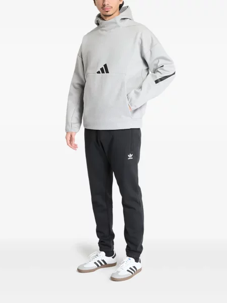 Hanorac Adidas cu autograf alergare evazat verde