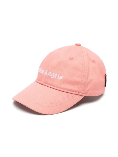 Kepurė su snapeliu Palm Angels rožinė