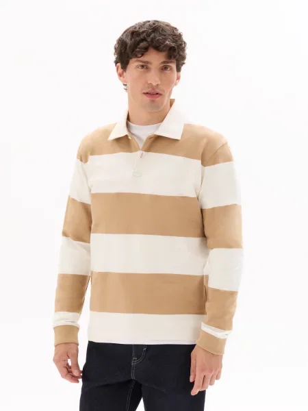 Polo majica Celio smeđa