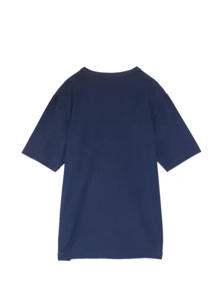Rebrasti majica Norse Projects plava
