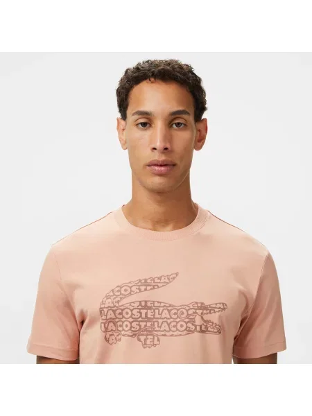 Футболка Lacoste коричневая