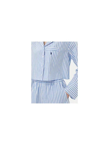 Polo Ralph Lauren Pižama Relaxed Fit mėlyna