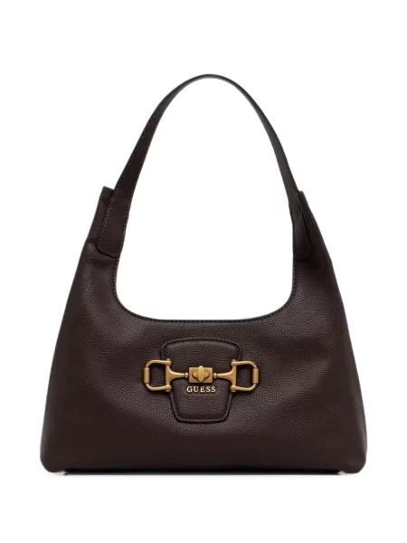 Geantă shopper Guess maro