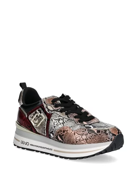 Sneakerși Liu Jo cu model piele de șarpe