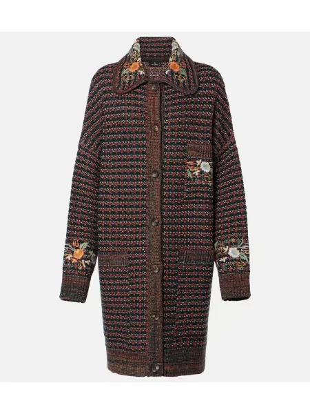 Płaszcz Etro brązowy