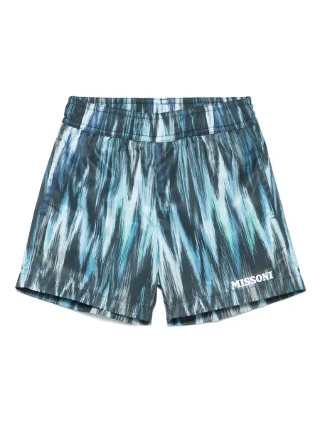 Kąpielówki dziecięce Missoni niebieskie