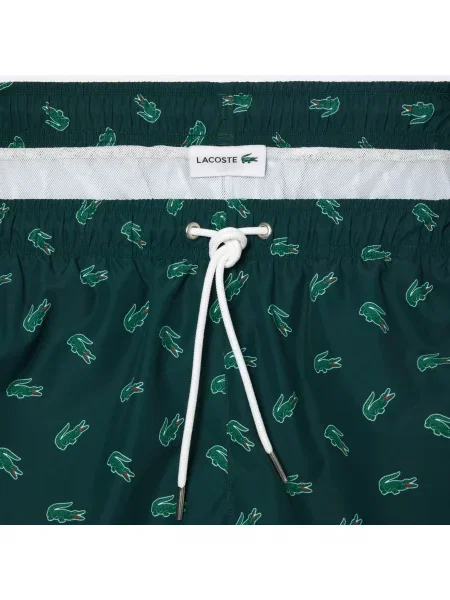 Шорты Lacoste зеленые