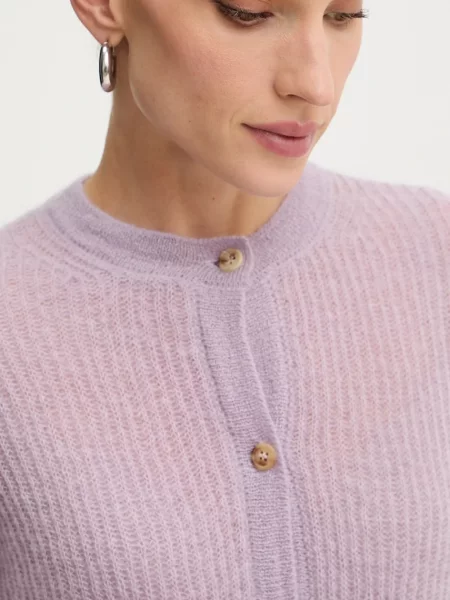 Кардиган з додаванням вовни MM MEANDRO фіолетовий
