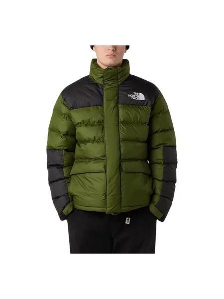 Ocieplana kurtka The North Face zielona