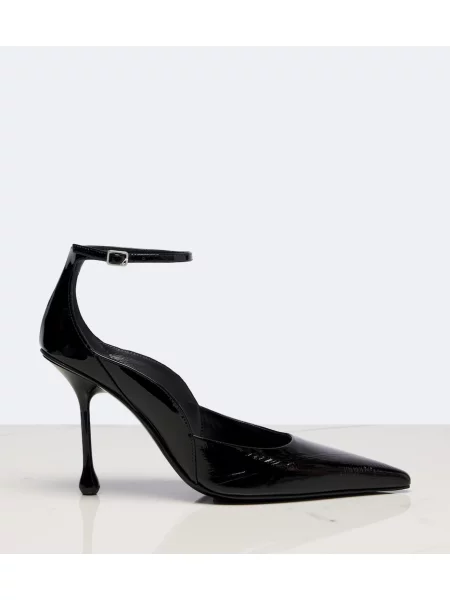 Pantofi cu toc Jimmy Choo din piele negru